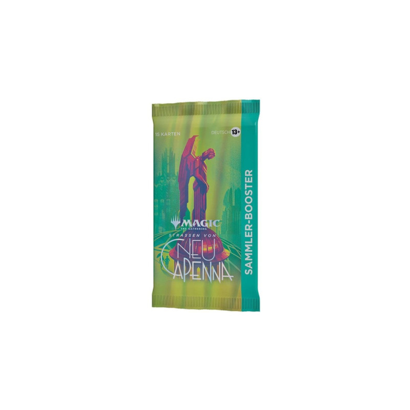 Wizards of the Coast Magic: The Gathering - Straßen von Neu-Capenna Sammler Booster Display deutsch, Sammelkarten