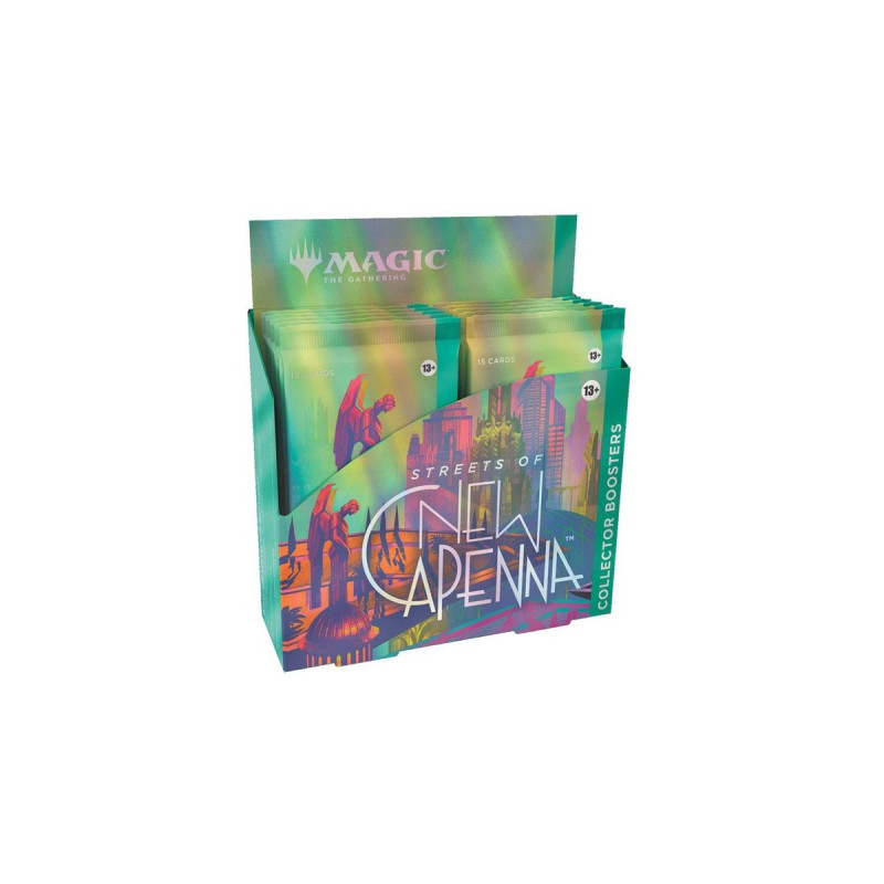 Wizards of the Coast Magic: The Gathering - Streets of New Capenna Sammler Booster Display englisch, Sammelkarten
