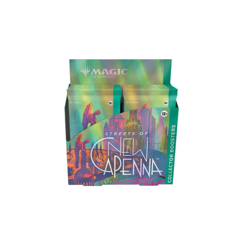 Wizards of the Coast Magic: The Gathering - Streets of New Capenna Sammler Booster Display englisch, Sammelkarten