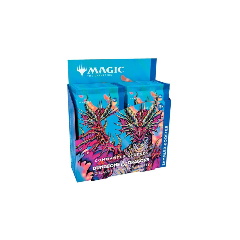 Wizards of the Coast Magic: The Gathering- Commander Legends: Schlacht um Baldur's Gate Sammler Booster Display deutsch, Sammelkarten