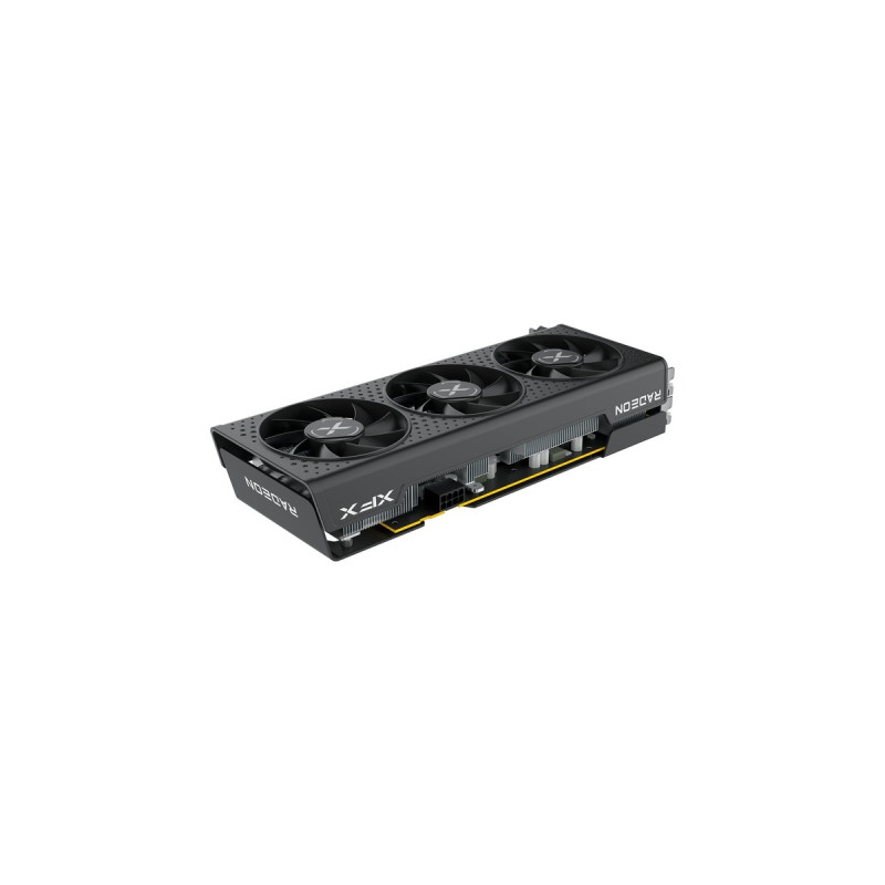 XFX Radeon RX 7600 SPEEDSTER QICK308 BLACK, Grafikkarte(RDNA 3, GDDR6, 3x DisplayPort, 1x HDMI 2.1)