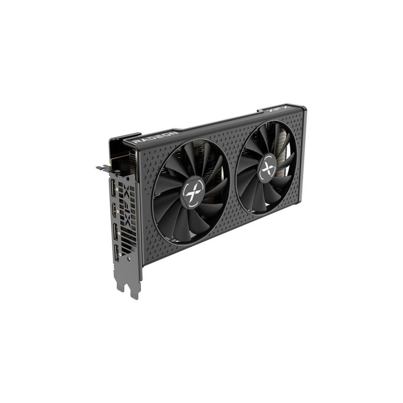 XFX Radeon RX 7600 SPEEDSTER SWFT210 CORE, Grafikkarte(RDNA 3, GDDR6, 3x DisplayPort, 1x HDMI 2.1)