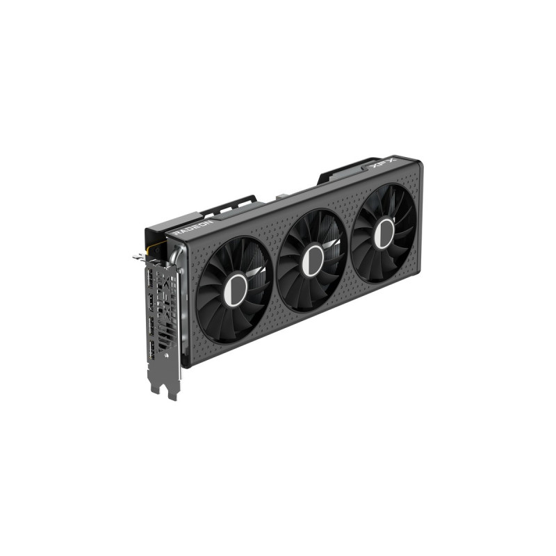 XFX Radeon RX 7600 XT SPEEDSTER QICK309 BLACK Gaming, Grafikkarte(RDNA 3, GDDR6, 3x DisplayPort, 1x HDMI 2.1)