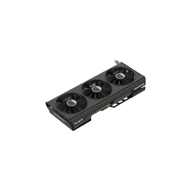 XFX Radeon RX 7600 XT SPEEDSTER QICK309 BLACK Gaming, Grafikkarte(RDNA 3, GDDR6, 3x DisplayPort, 1x HDMI 2.1)