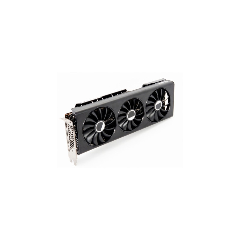 XFX Radeon RX 7700 XT SPEEDSTER QICK319 BLACK Gaming, Grafikkarte(RDNA 3, GDDR6, 3x DisplayPort, 1x HDMI 2.1)
