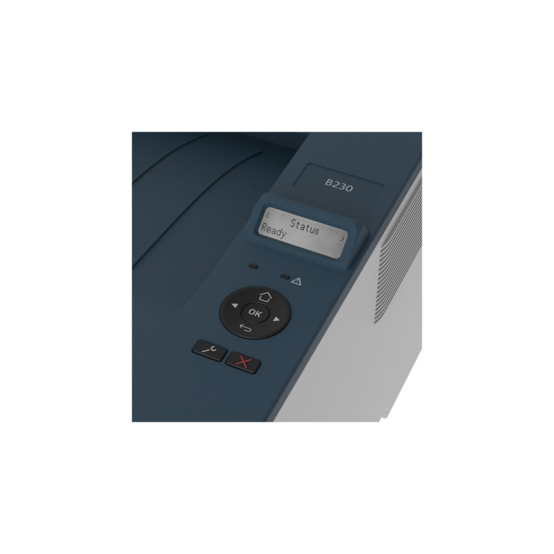 Xerox B230, Laserdrucker(grau/blau, USB, LAN, WLAN)