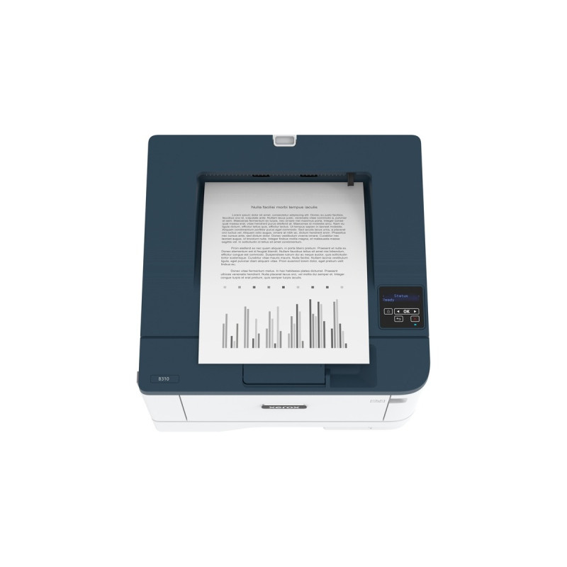 Xerox B310, Laserdrucker(grau/blau, USB, LAN, WLAN)