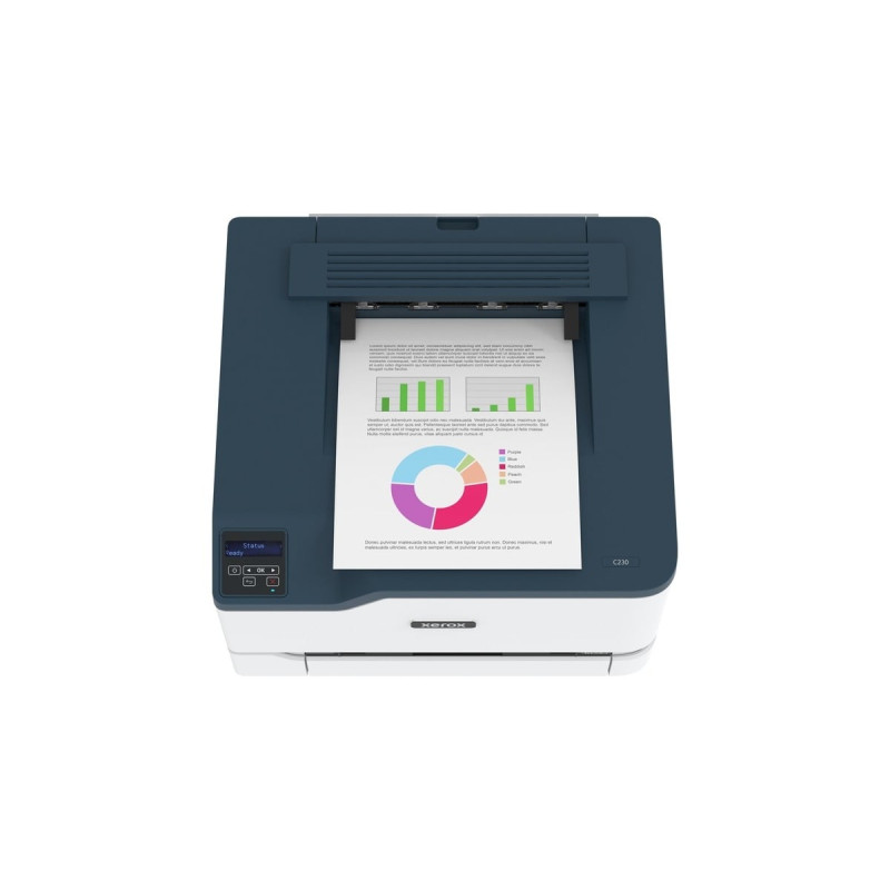Xerox C230DNI, Farblaserdrucker(grau/blau, USB, LAN, WLAN)