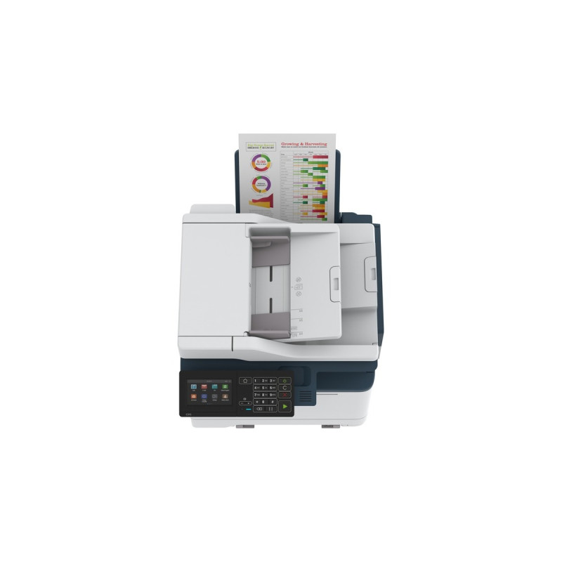 Xerox C315, Multifunktionsdrucker(grau/blau, USB, LAN, WLAN, Scan, Kopie, Fax)