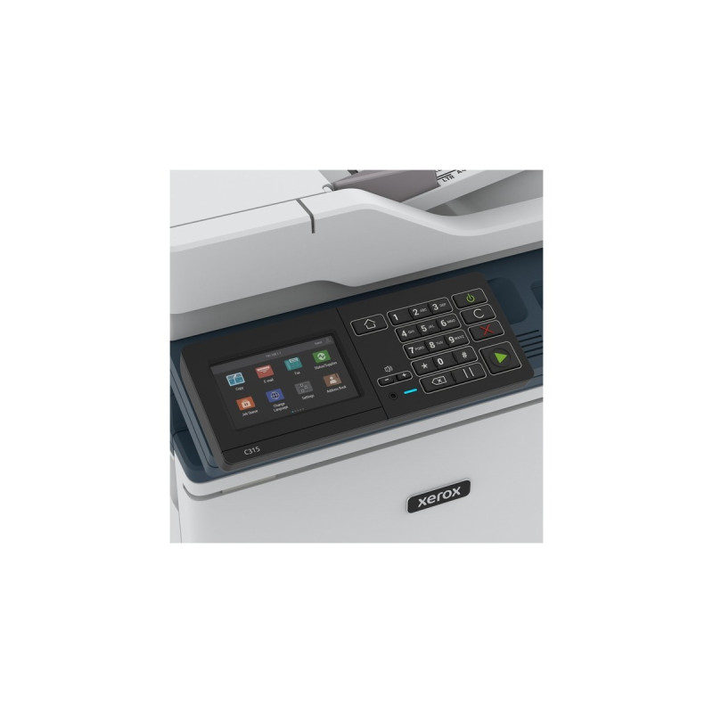 Xerox C315, Multifunktionsdrucker(grau/blau, USB, LAN, WLAN, Scan, Kopie, Fax)
