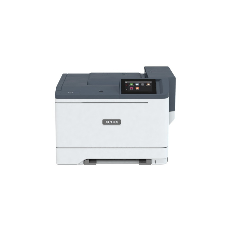 Xerox VersaLink C410DN, Farblaserdrucker(grau/blaugrau, USB, LAN)
