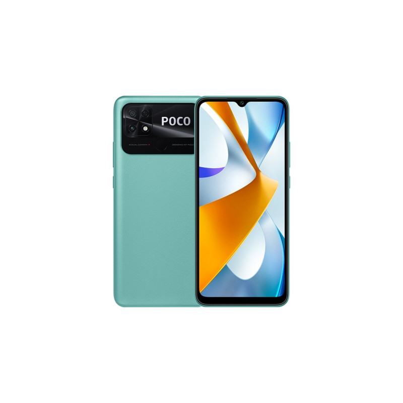 Xiaomi Poco C40 64GB, Handy(Coral Green, Android 11)
