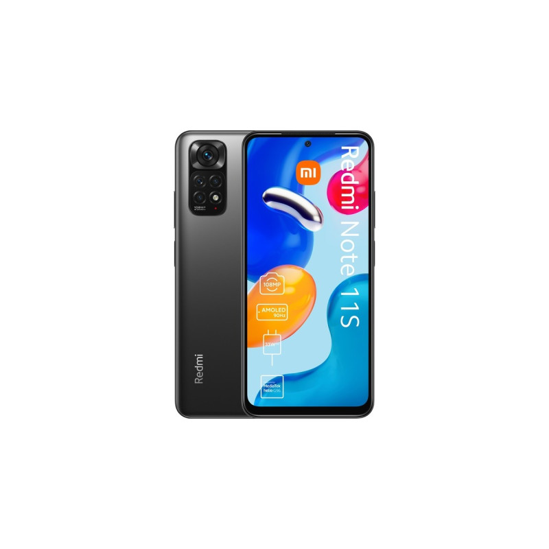 Xiaomi Redmi Note 11S 128GB, Handy(Graphite Grey, Android 11, Dual SIM)