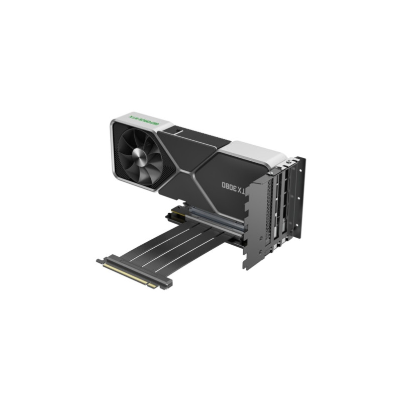 Xilence PCIe 4.0 Riser Kabel Set XZ107, Verlängerungskabel(schwarz, für Xilence X Case X912.ARGB Gaming Gehäuse)