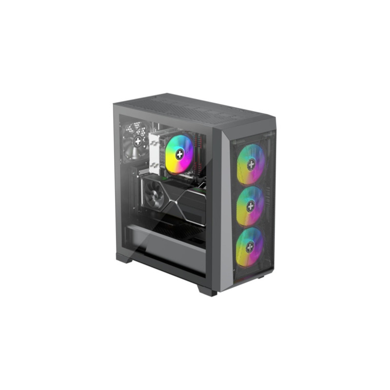 Xilence PCIe 4.0 Riser Kabel Set XZ107, Verlängerungskabel(schwarz, für Xilence X Case X912.ARGB Gaming Gehäuse)