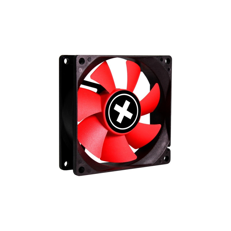 Xilence Performance C PWM Serie 80x80x25, Gehäuselüfter(schwarz/rot)