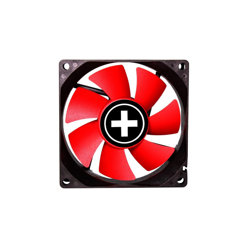 Xilence Performance C PWM Serie 80x80x25, Gehäuselüfter(schwarz/rot)