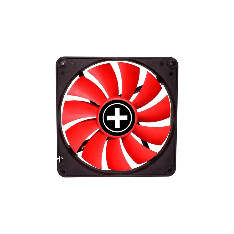 Xilence Performance C Serie 140x140x25, Gehäuselüfter(schwarz/rot)