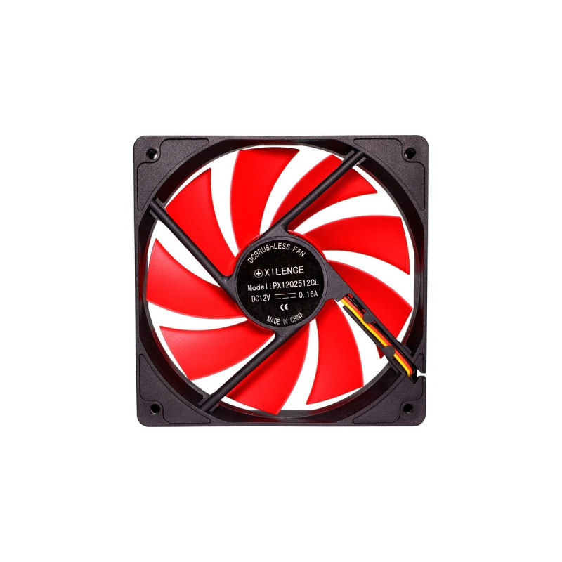 Xilence Performance C Series 120x120x25, Gehäuselüfter(schwarz/rot)
