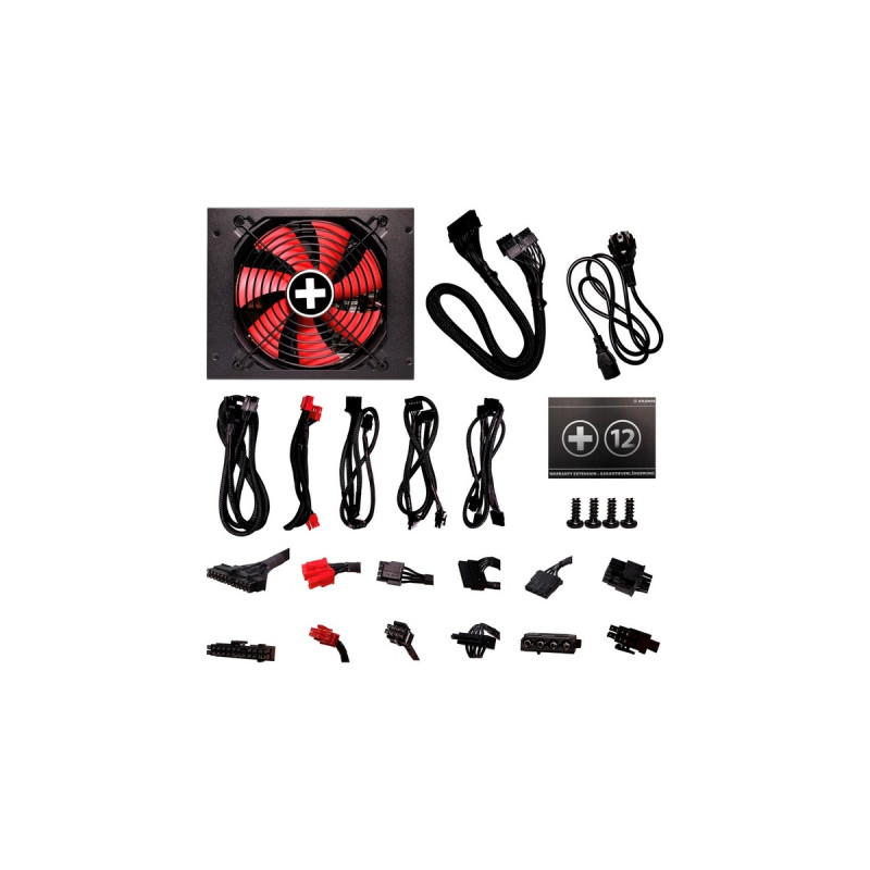 Xilence Performance X XN076 1050W, PC-Netzteil(schwarz, 6x PCIe, Kabel-Management, 1050 Watt)