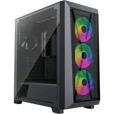 Xilence XILENT X X912.ARGB, Tower-Gehäuse(schwarz, Tempered Glass)