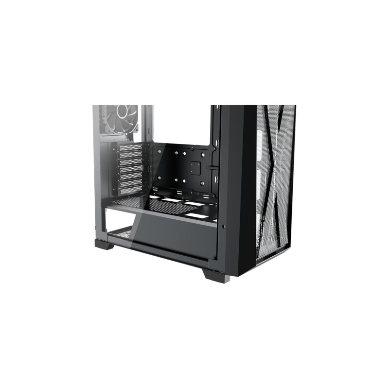 Xilence XILENT X X912.ARGB, Tower-Gehäuse(schwarz, Tempered Glass)