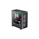 Xilence XILENT X X912.ARGB, Tower-Gehäuse(schwarz, Tempered Glass)