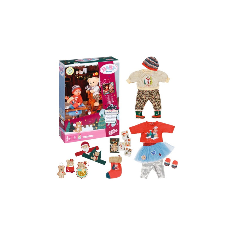 ZAPF Creation BABY born® Adventskalender, Puppenzubehör