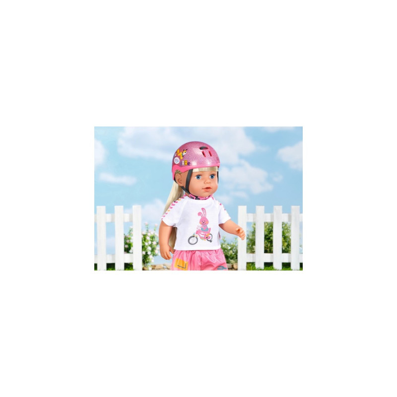 ZAPF Creation BABY born® Fahrradhelm 43cm, Puppenzubehör(pink)