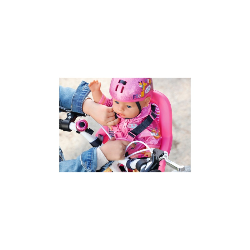 ZAPF Creation BABY born® Fahrradsitz, Puppenzubehör(pink)