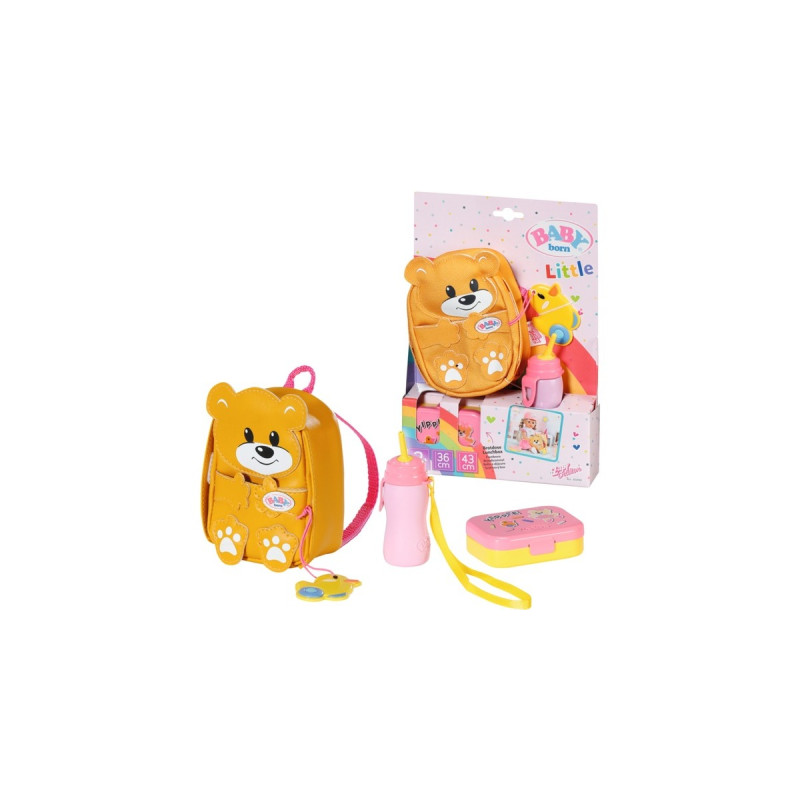 ZAPF Creation BABY born® Kindergarten Rucksack Set, Puppenzubehör