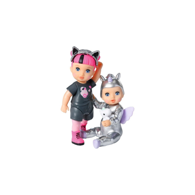 ZAPF Creation BABY born® Minis 2er Set Noah und Billie, Puppe