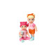 ZAPF Creation BABY born® Minis 2er Set Vicky und Mila, Puppe