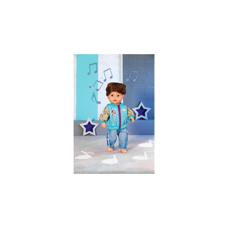 ZAPF Creation BABY born® Outfit mit Jacke 43cm, Puppenzubehör(inklusive Kleiderbügel)