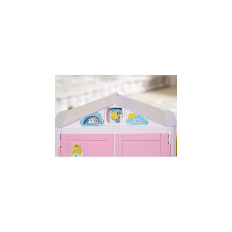 ZAPF Creation BABY born® Schrank mit Wetterente, Puppenmöbel