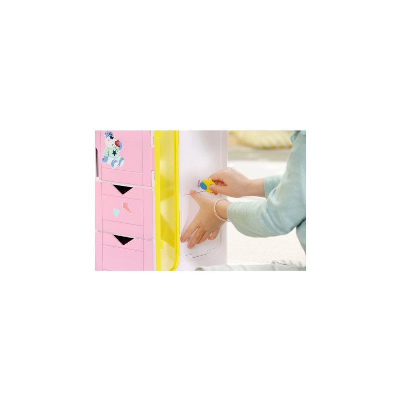 ZAPF Creation BABY born® Schrank mit Wetterente, Puppenmöbel