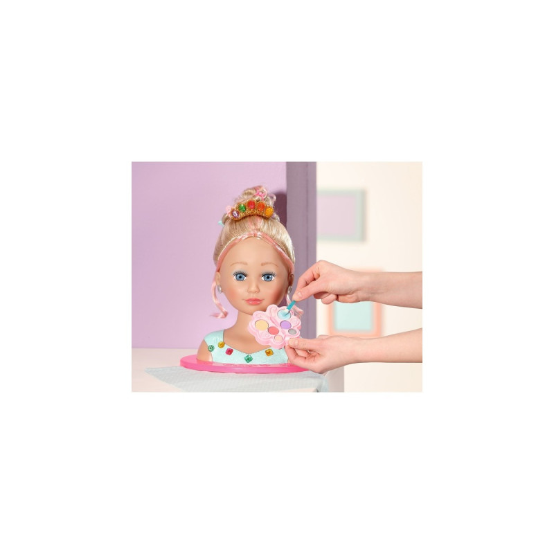 ZAPF Creation BABY born® Sister Styling Head Princess, Schmink- und Frisierkopf