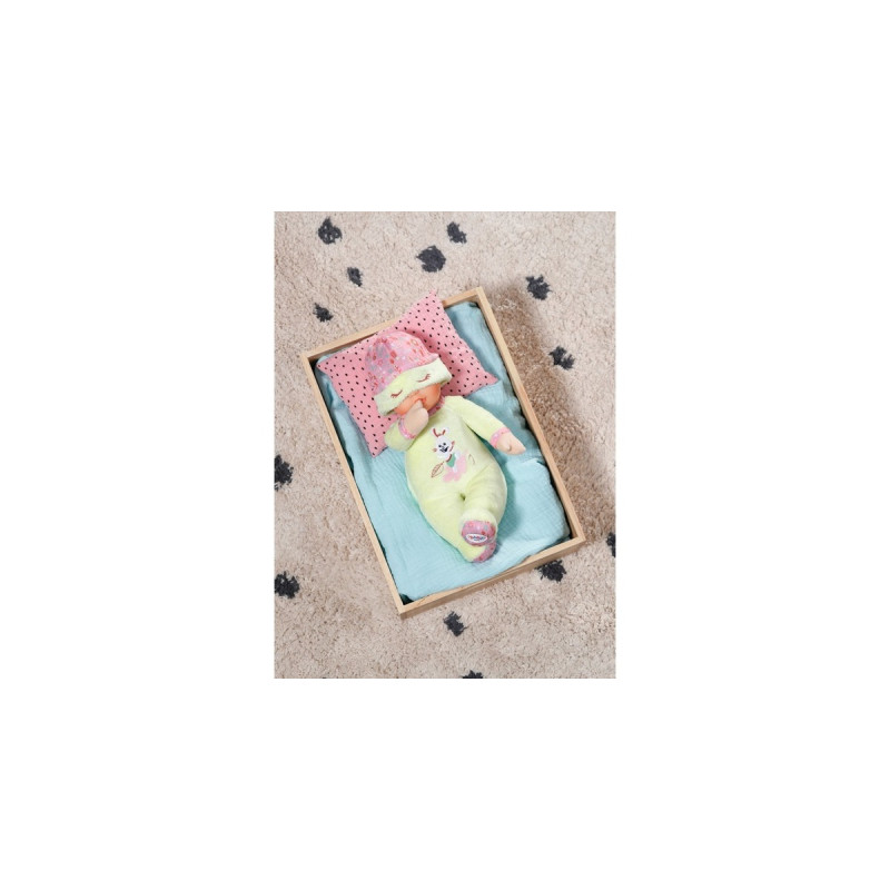 ZAPF Creation BABY born® Sleepy for babies 30cm, Puppe(grün, mit Rassel im Inneren)