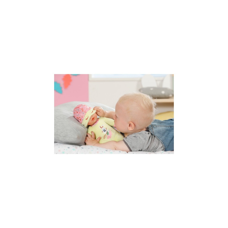 ZAPF Creation BABY born® Sleepy for babies 30cm, Puppe(grün, mit Rassel im Inneren)