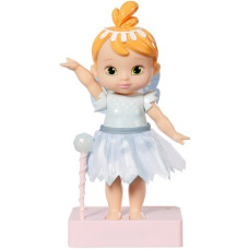 ZAPF Creation BABY born® Storybook Fairy Ice 18cm, Puppe(mit Zauberstab, Bühne, Kulisse und Bilderbüchlein)