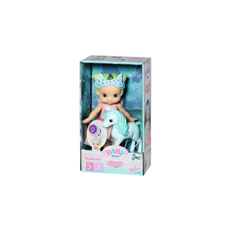 ZAPF Creation BABY born® Storybook Prinzessin Una 18 cm, Puppe