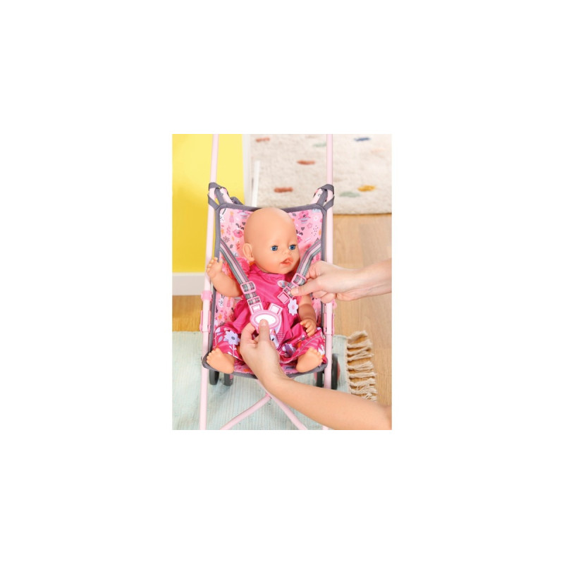 ZAPF Creation BABY born® Stroller mit Tasche, Puppenwagen