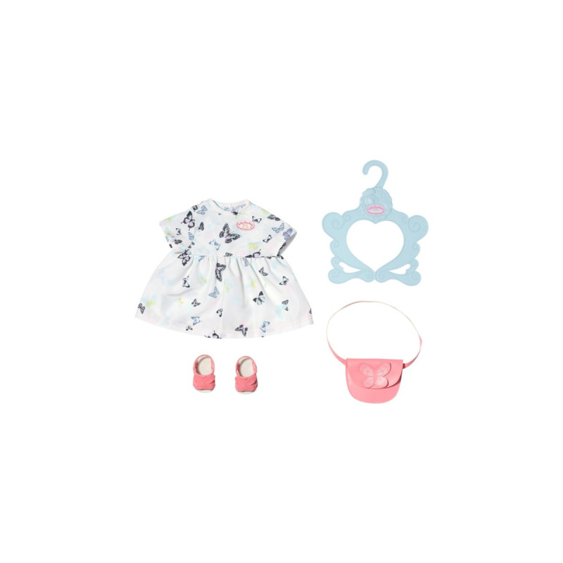ZAPF Creation Baby Annabell® Kleid Set 43cm, Puppenzubehör(inklusive Kleiderbügel)