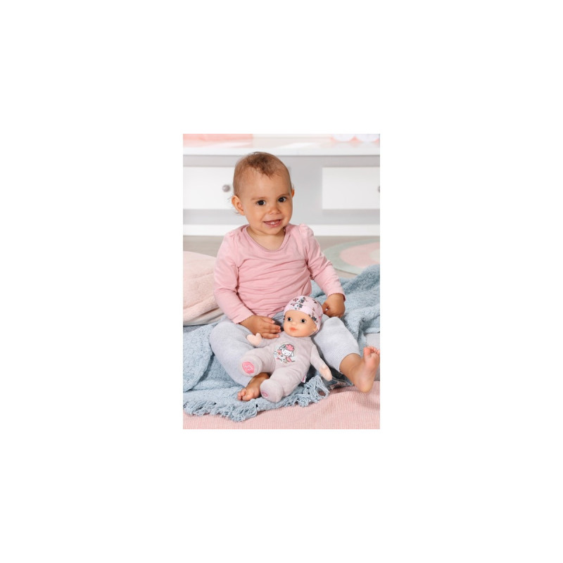 ZAPF Creation Baby Annabell® Sleep Well for babies 30 cm, Puppe(lila, mit Aufnahme- und Abspiel-Modul)