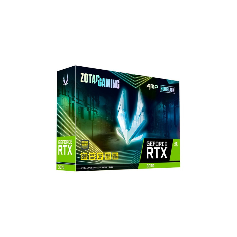 ZOTAC GeForce RTX 3070 AMP HOLO, Grafikkarte(3x DisplayPort, 1x HDMI 2.1, Outlet)