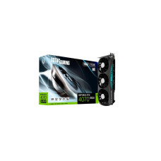 ZOTAC GeForce RTX 4070 SUPER Trinity Black Edition OC, Grafikkarte(DLSS 3, 3x DisplayPort, 1x HDMI 2.1)