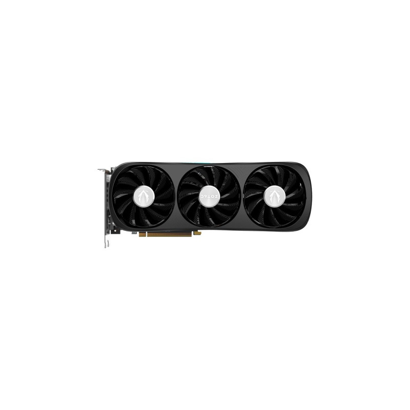 ZOTAC GeForce RTX 4070 SUPER Trinity Black Edition, Grafikkarte(DLSS 3, 3x DisplayPort, 1x HDMI 2.1)