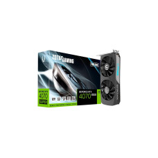 ZOTAC GeForce RTX 4070 SUPER Twin Edge, Grafikkarte(DLSS 3, 3x DisplayPort, 1x HDMI 2.1)