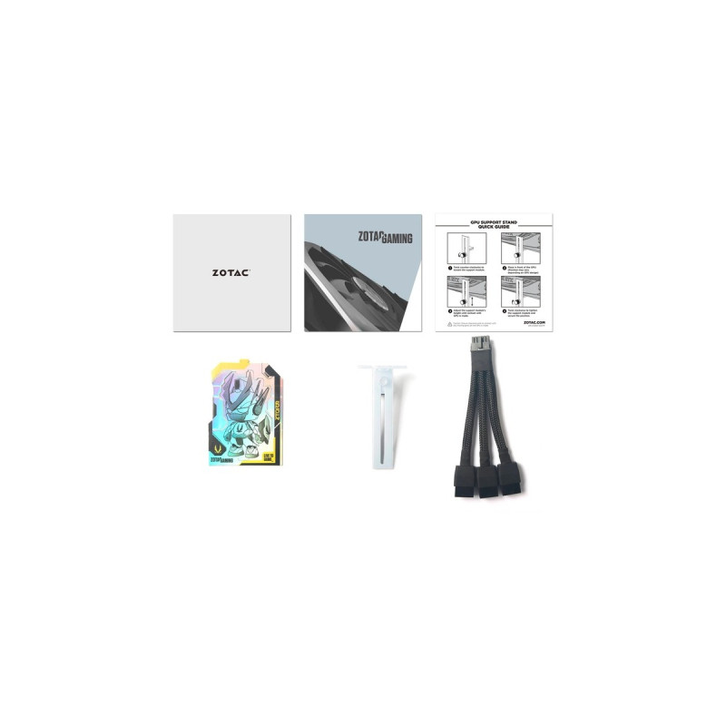 ZOTAC GeForce RTX 4080 SUPER Trinity OC White Edition 16GB, Grafikkarte(DLSS 3, 3x DisplayPort, 1x HDMI 2.1)