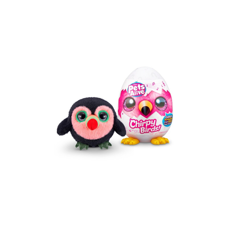 ZURU Pets Alive Chirpy Birds Serie 1, Kuscheltier(sortierter Artikel)